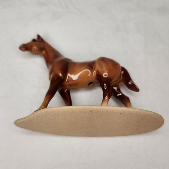 Miniature Porcelain Horse Figurine - Picture 5 of 9